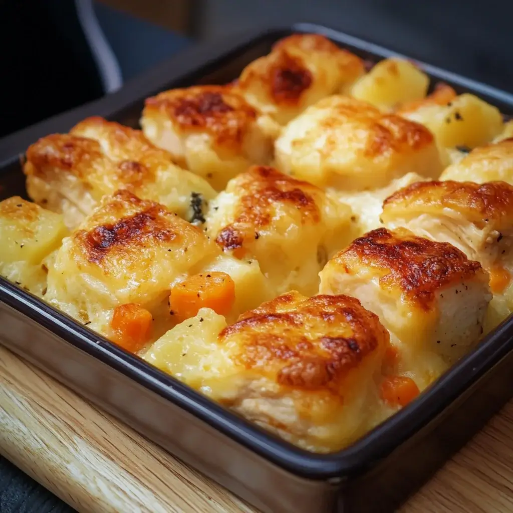 Savory Chicken and Vegetable Casserole Recipe for Dinner Delight