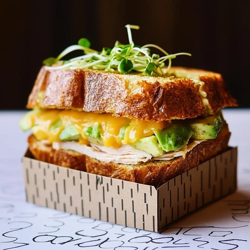 Savory Turkey Avocado Sandwich: A Delicious Recipe!
