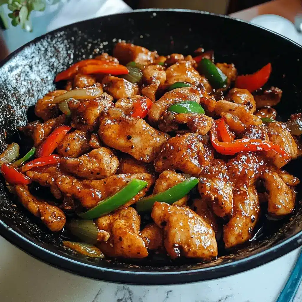Spicy Black Pepper Chicken: A Quick, Flavorful Recipe!
