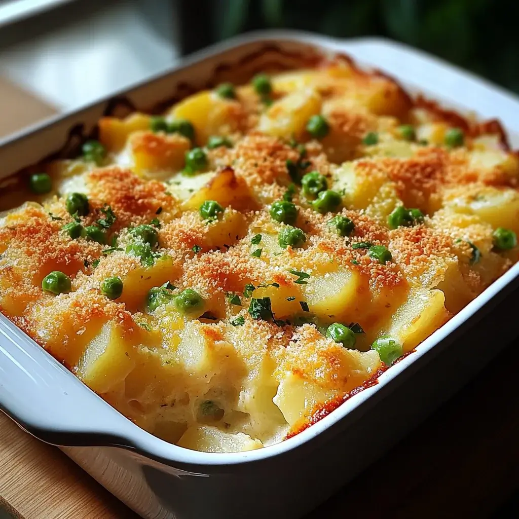 Spring Veggie Loaded Chicken Potato Casserole Delights!