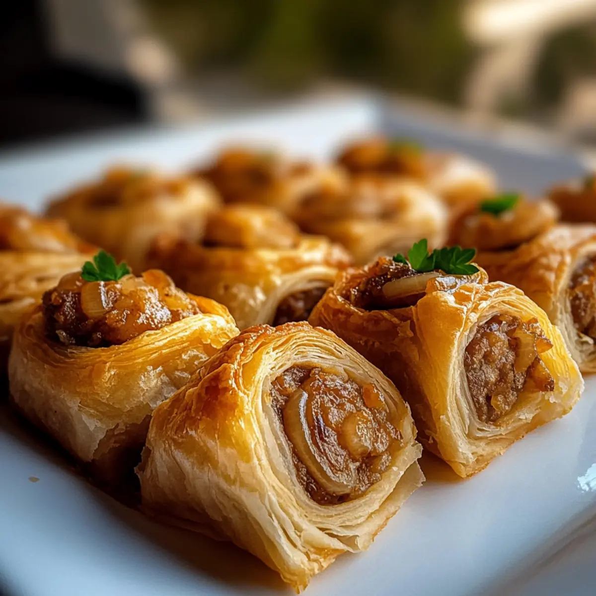 Savory French Onion Sausage Rolls: A Flavorful Twist