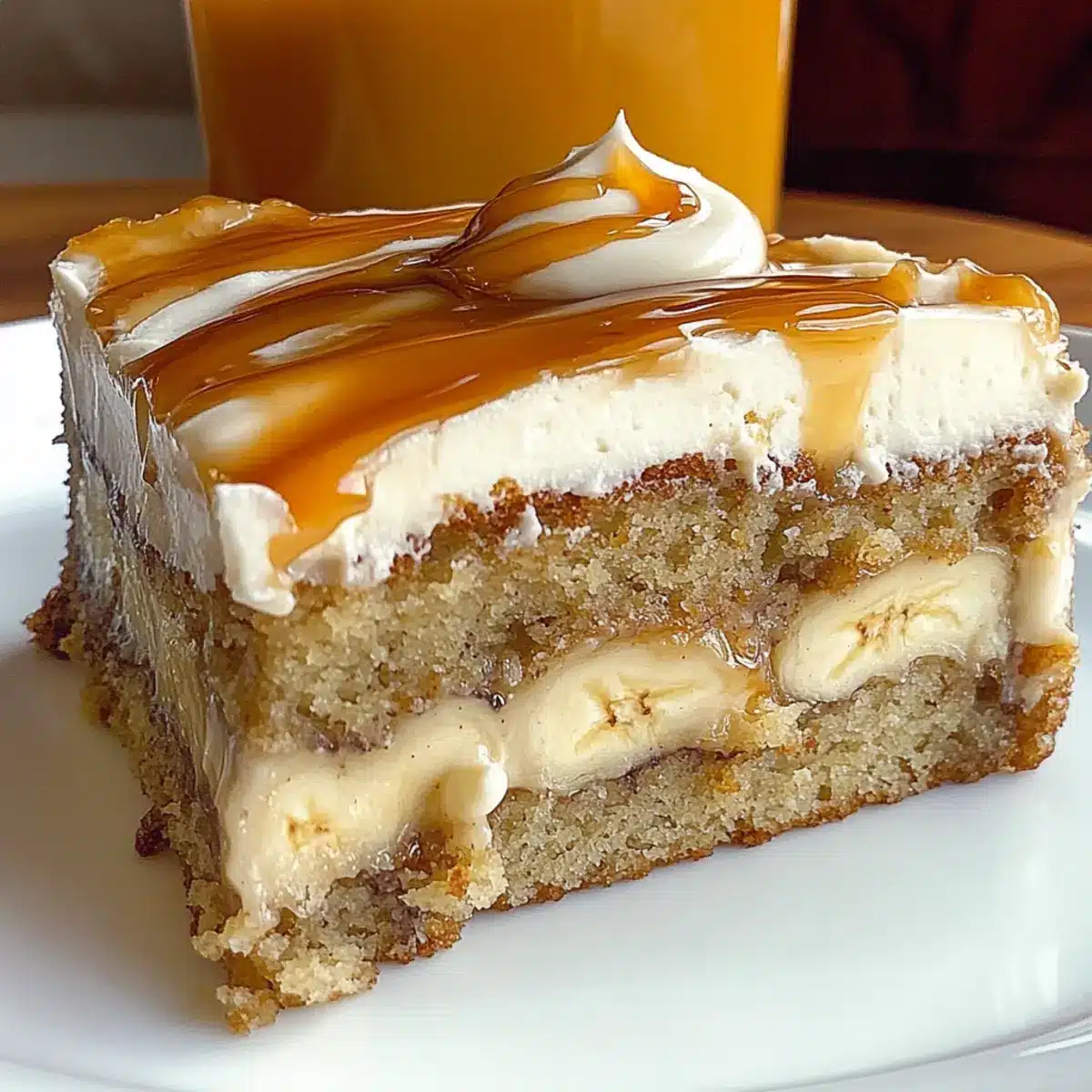 Decadent Salted Caramel Banana Cake to Satisfy Your Sweet Cravings