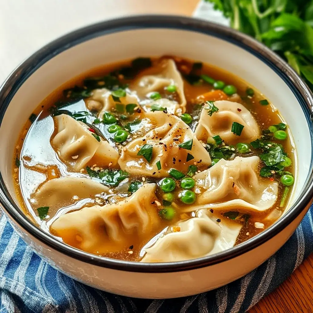 Potsticker Soup: A Warm, Delicious Comfort Meal!