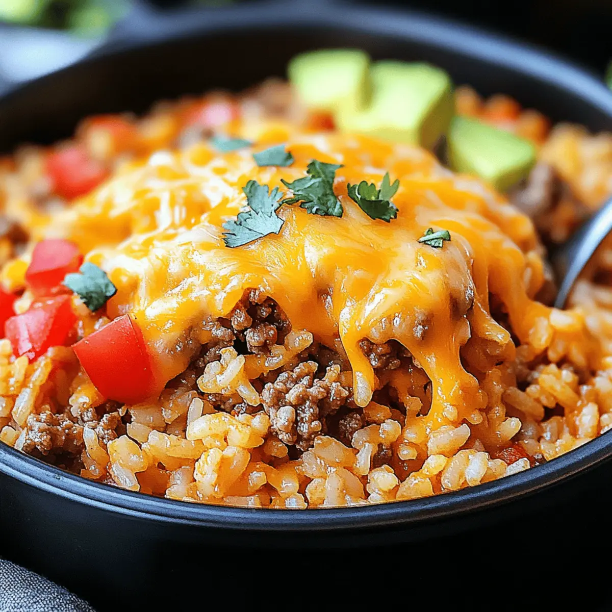 Cheesy Taco Rice: Your Quick Comfort Food Fix