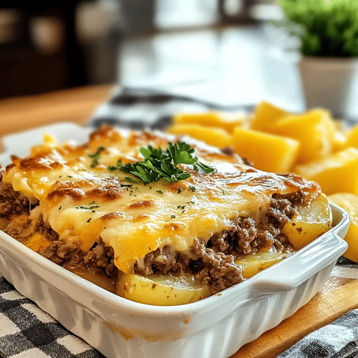 Savory Delicious Hamburger Potato Casserole for Cozy Nights