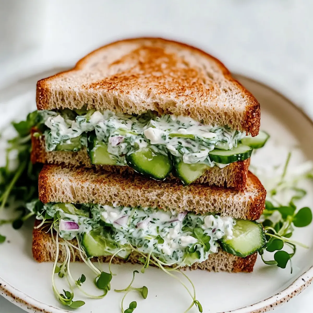 Cucumber Salad Sandwiches: Light, Crisp, and Customizable Delight