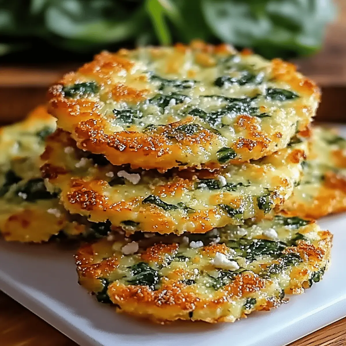 Crispy Spinach and Feta Crisps for Guilt-Free Snacking