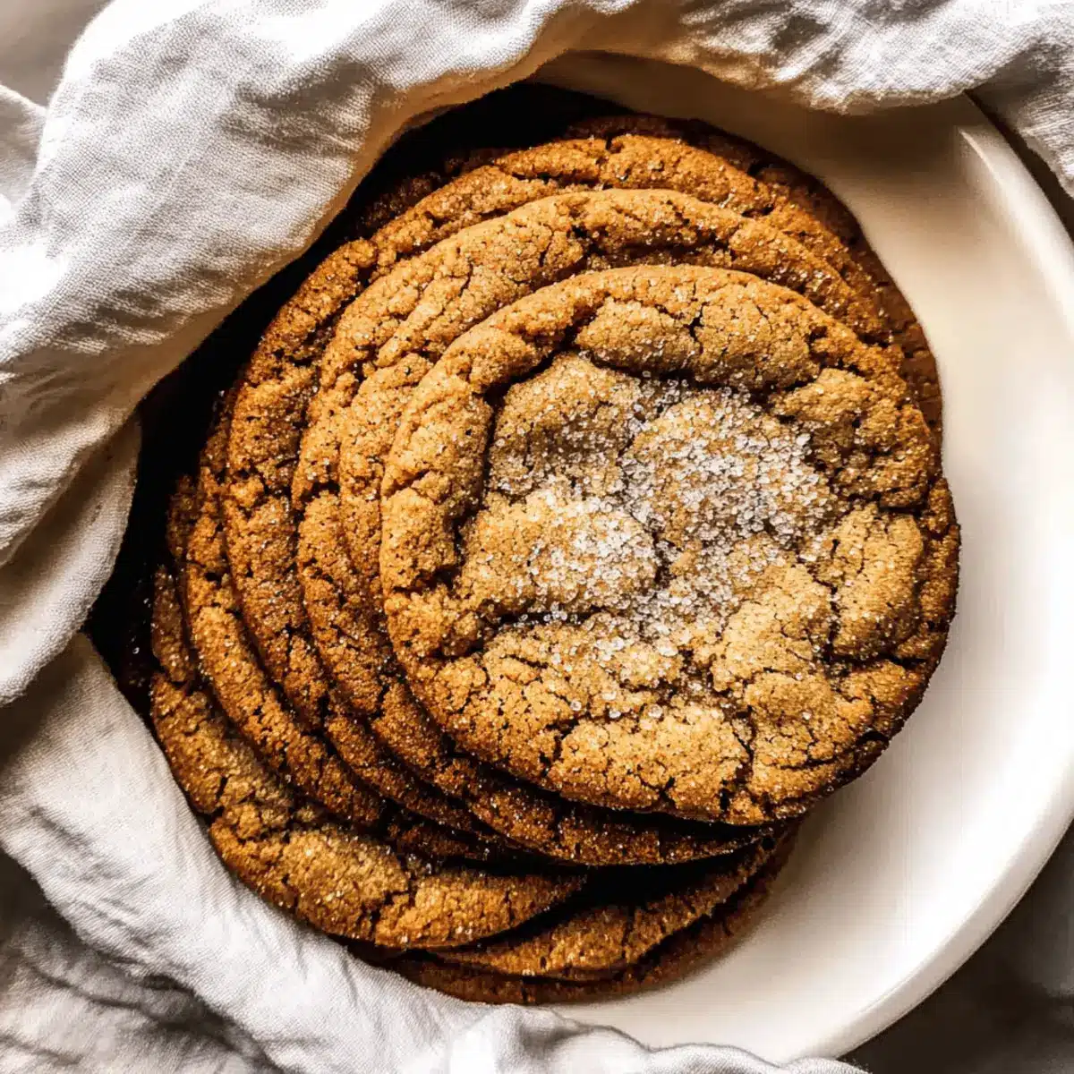 Soft and Chewy Brown Sugar Cookies with a Spiced Twist