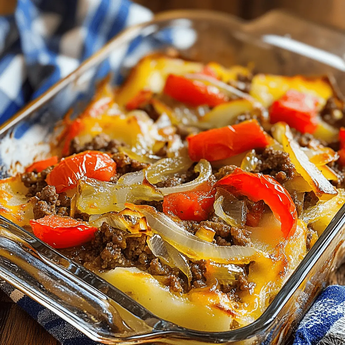 Southern Five Layer Beef Casserole for Cozy Family Nights