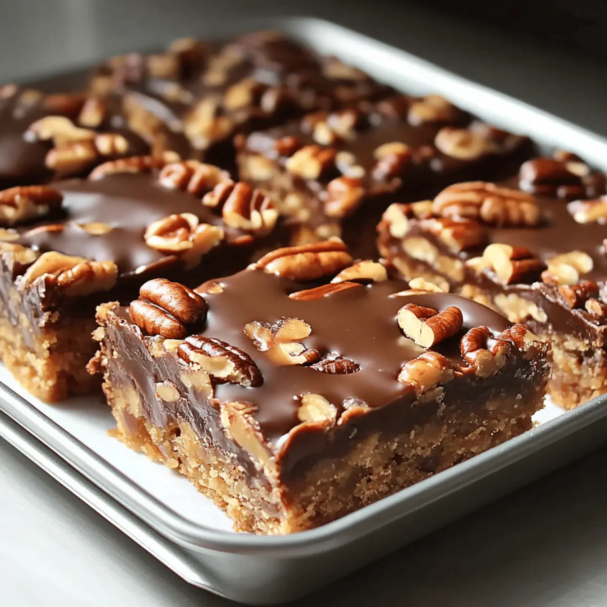 Indulge in Easy Turtle Bars for a Sweet Party Treat