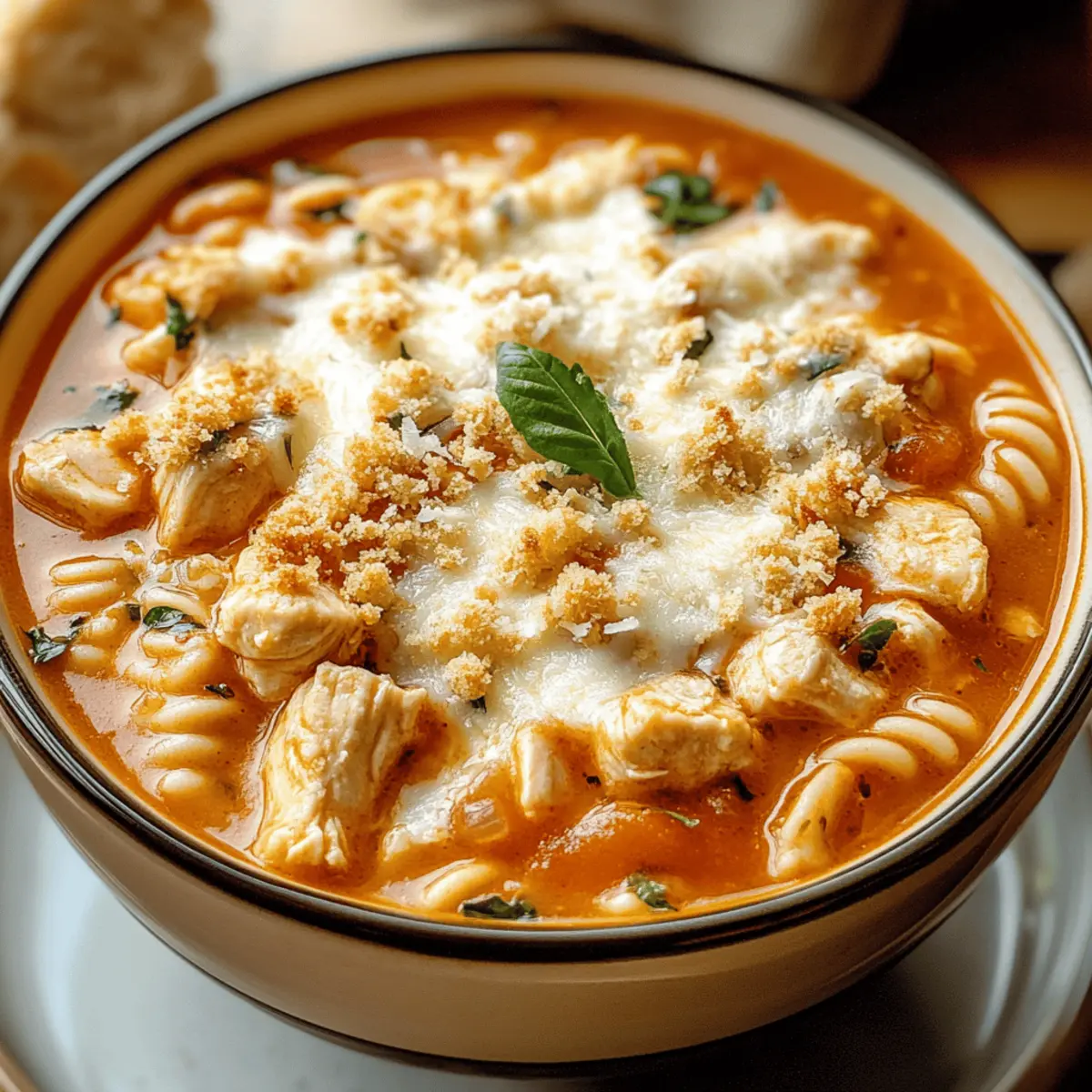 Crockpot Chicken Parmesan Soup: Cozy Comfort for Your Family