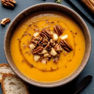 Apple Cheddar Sweet Potato Soup