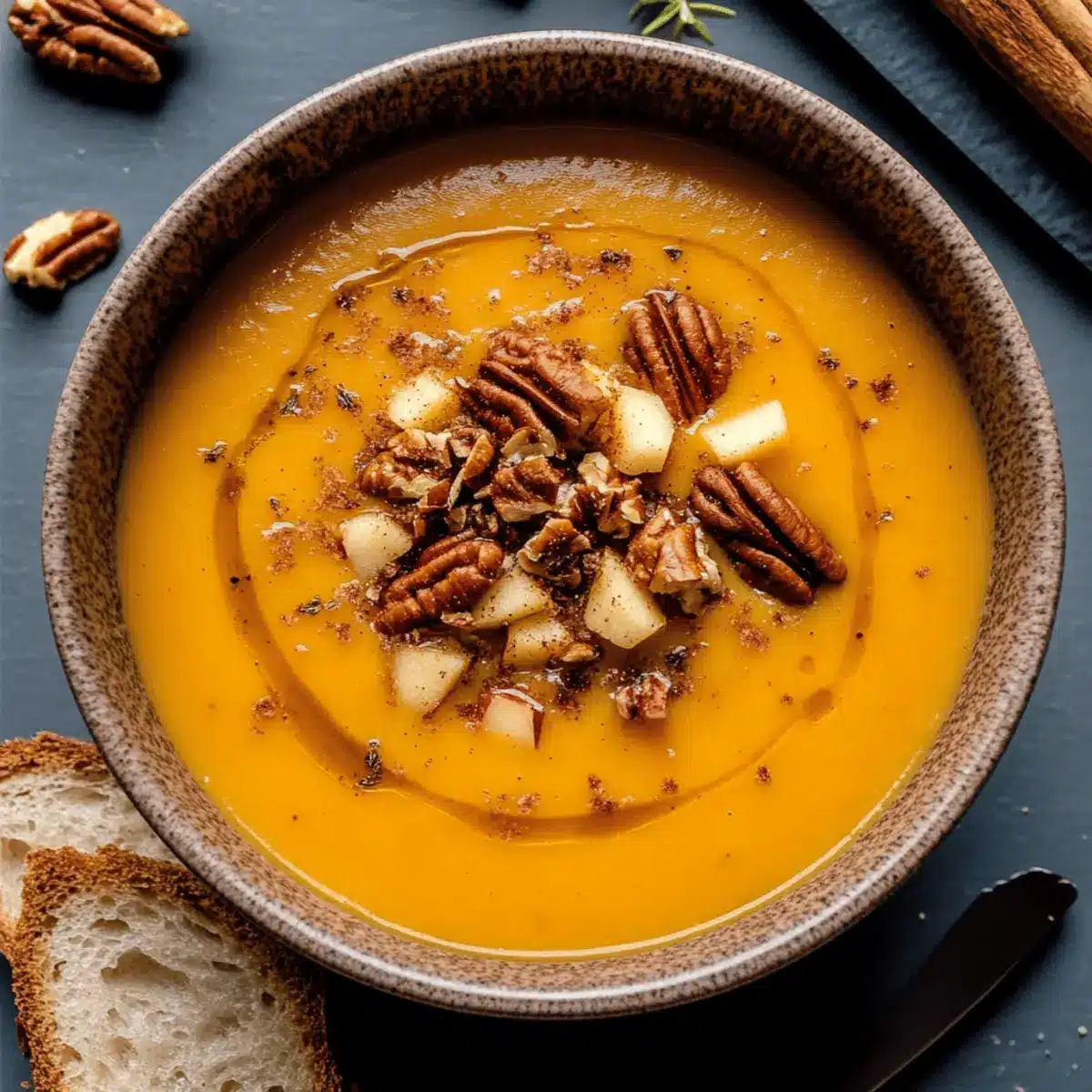 Cozy Apple Cheddar Sweet Potato Soup for Ultimate Comfort