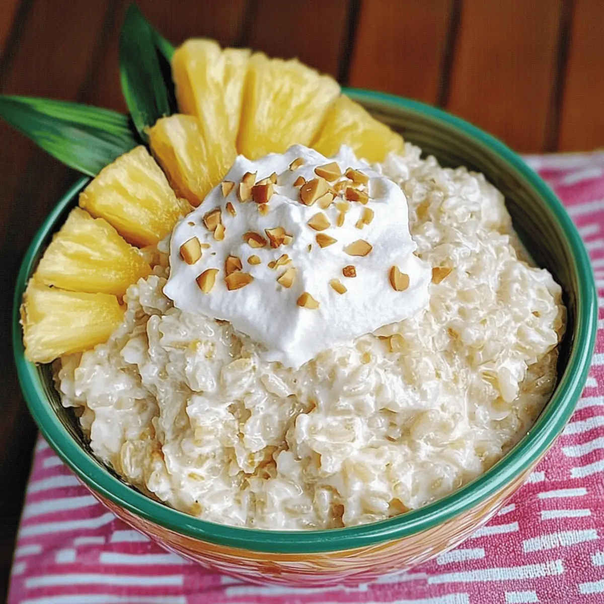 Hawaiian Rice Pudding: Your Sweet Escape to Tropical Bliss