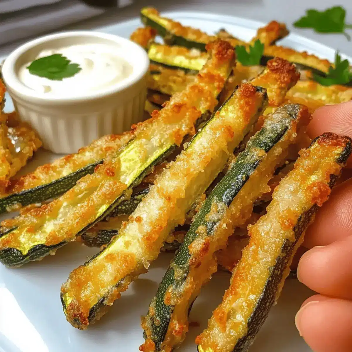 Crispy Keto & Gluten Free Zucchini Fries You’ll Crave Daily