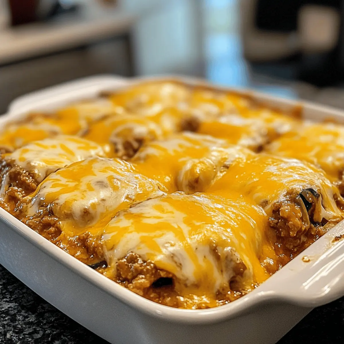 Baked Creamy Ranch Cheddar Beef Patties for Family Comfort