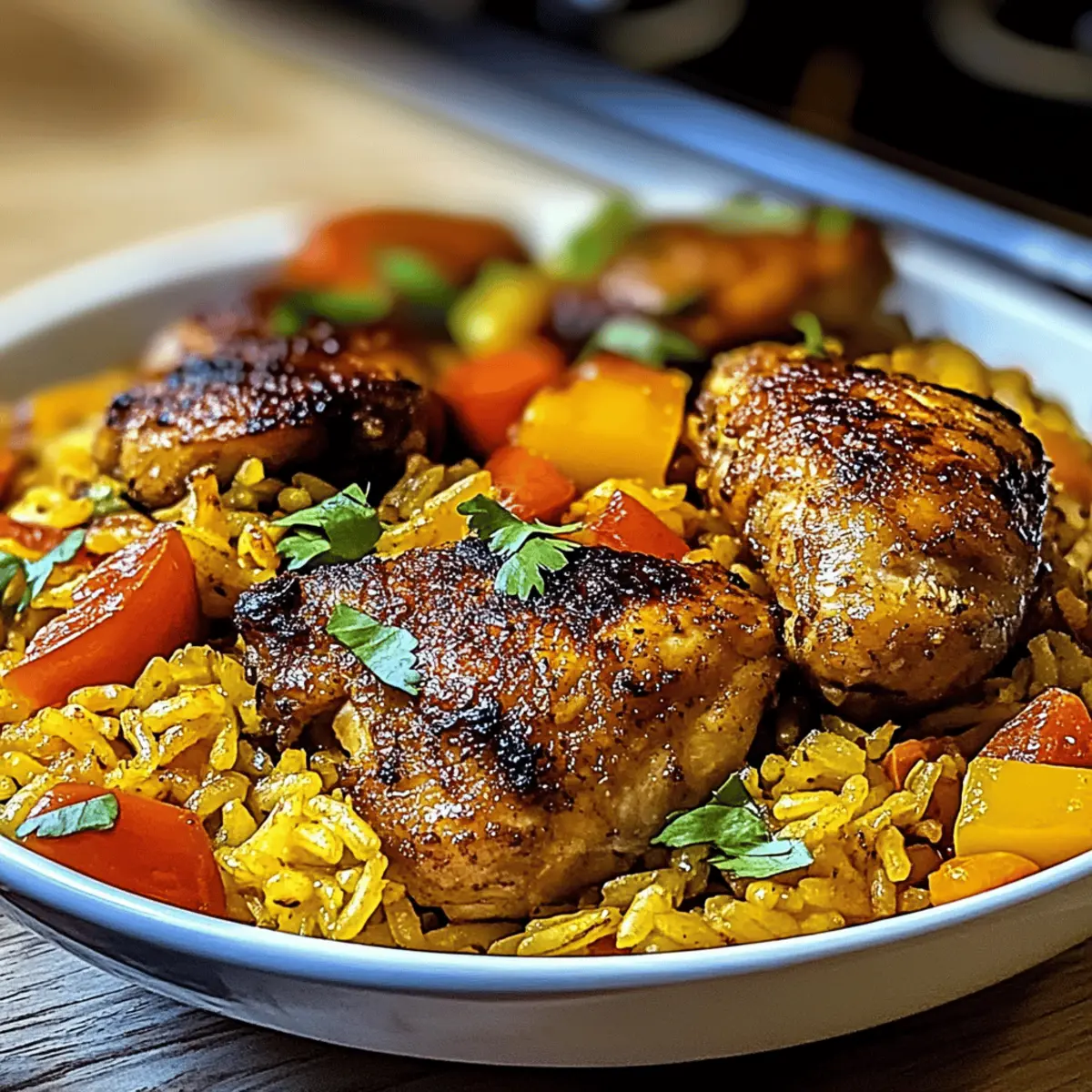 Caribbean Chicken and Rice: Your New One-Pan Family Favorite