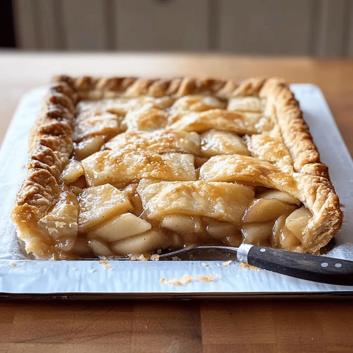 Irresistible Apple Slab Pie to Impress Your Guests