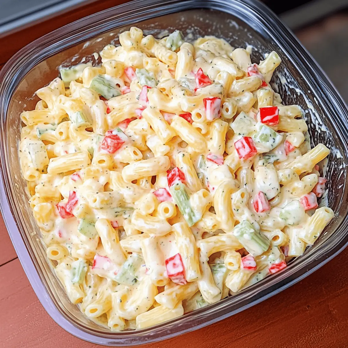 Cheddar Sour Cream Macaroni Salad: Creamy Comfort for All