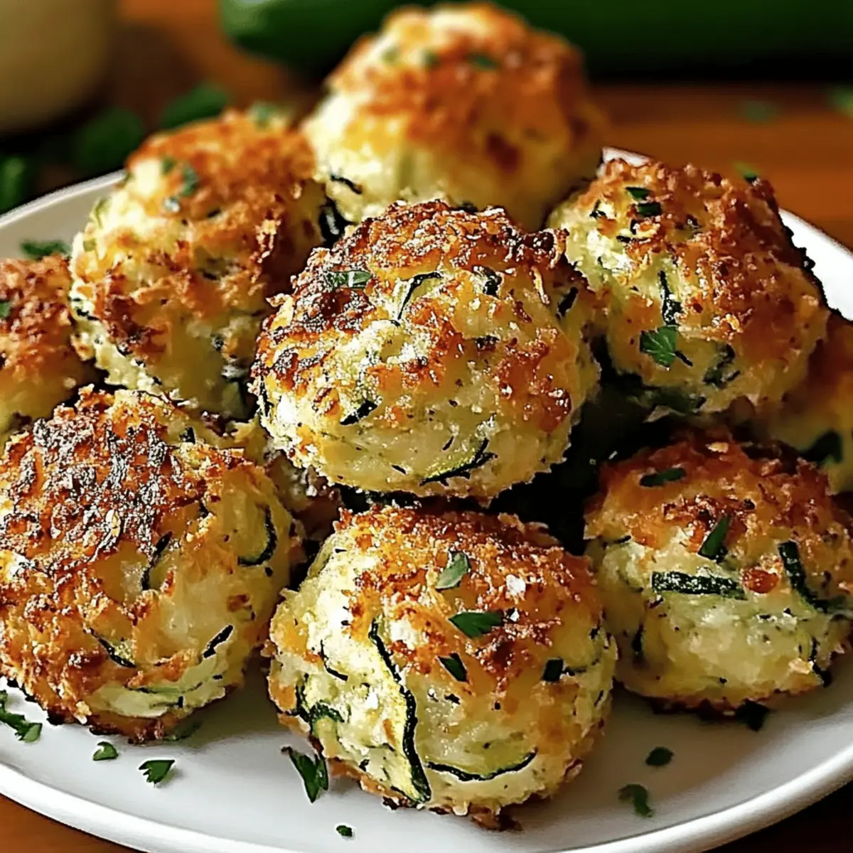 Crispy Zucchini Garlic Bites: Irresistibly Crunchy & Healthy