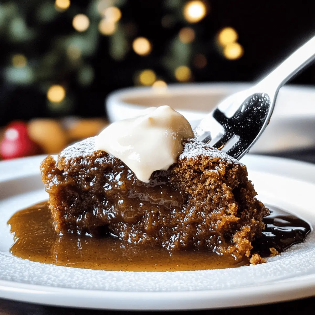 Warm and Gooey Gingerbread Cake for Cozy Holiday Moments