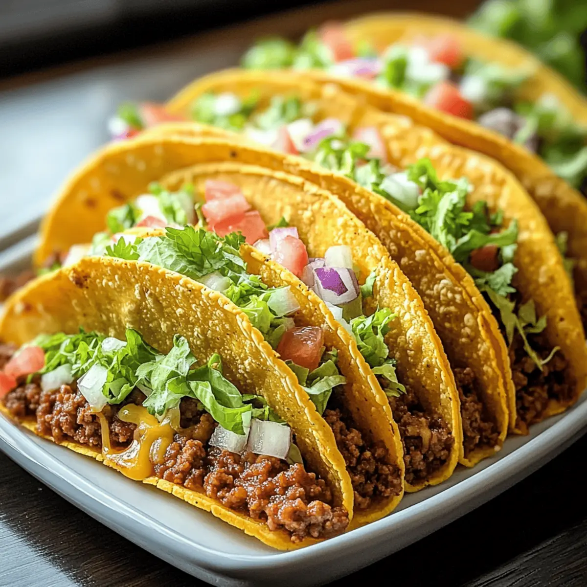 Oven-Baked Cheesy Tacos for a Crispy, Flavor-Packed Dinner