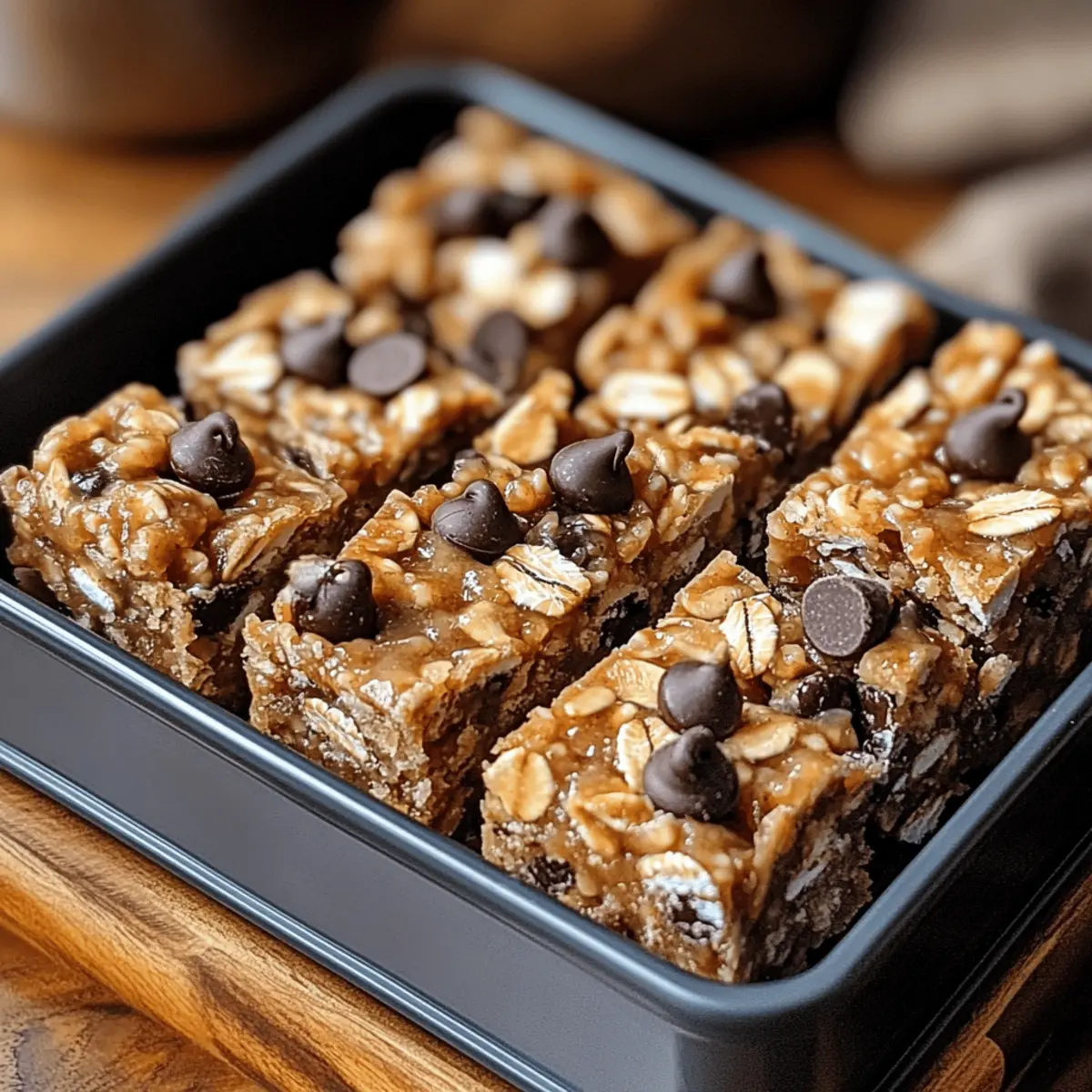Peanut Butter Oatmeal Protein Bars for Energizing Snacking