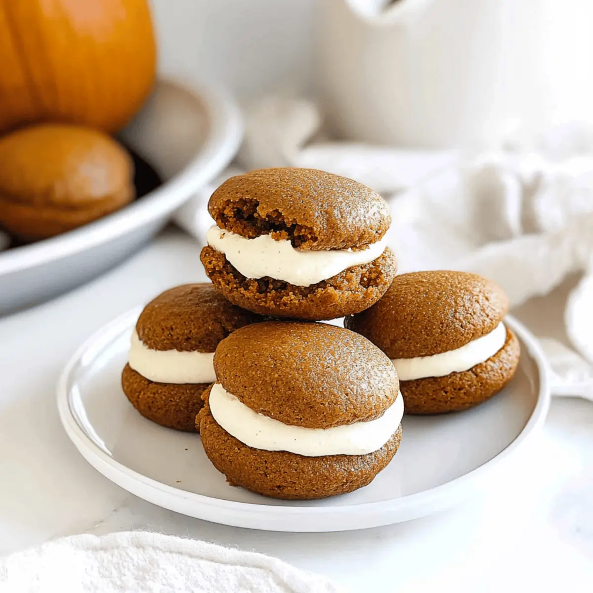 Delicious Pumpkin Whoopie Pies for a Cozy Fall Treat