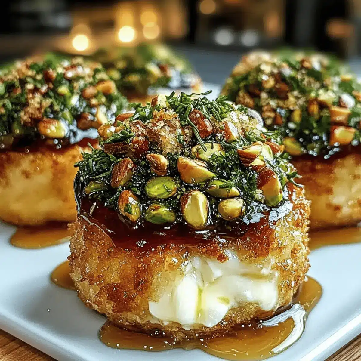 Savory Pistachio-Crusted Brie Bites Your Guests Will Love
