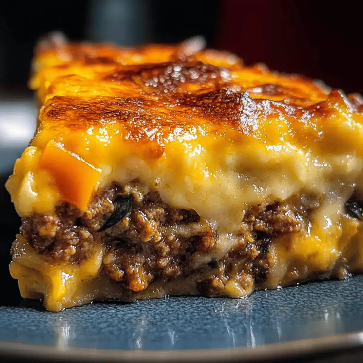 Savory Southern Style Cheeseburger Pie for Cozy Nights