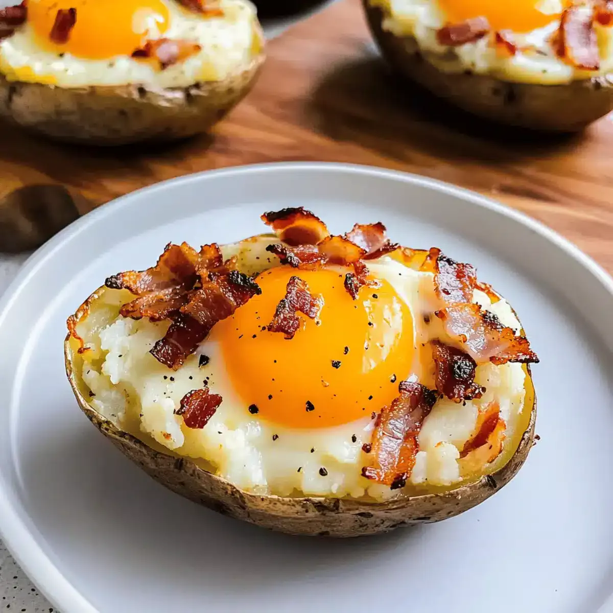 Twice Baked Loaded Breakfast Potatoes for a Cozy Morning