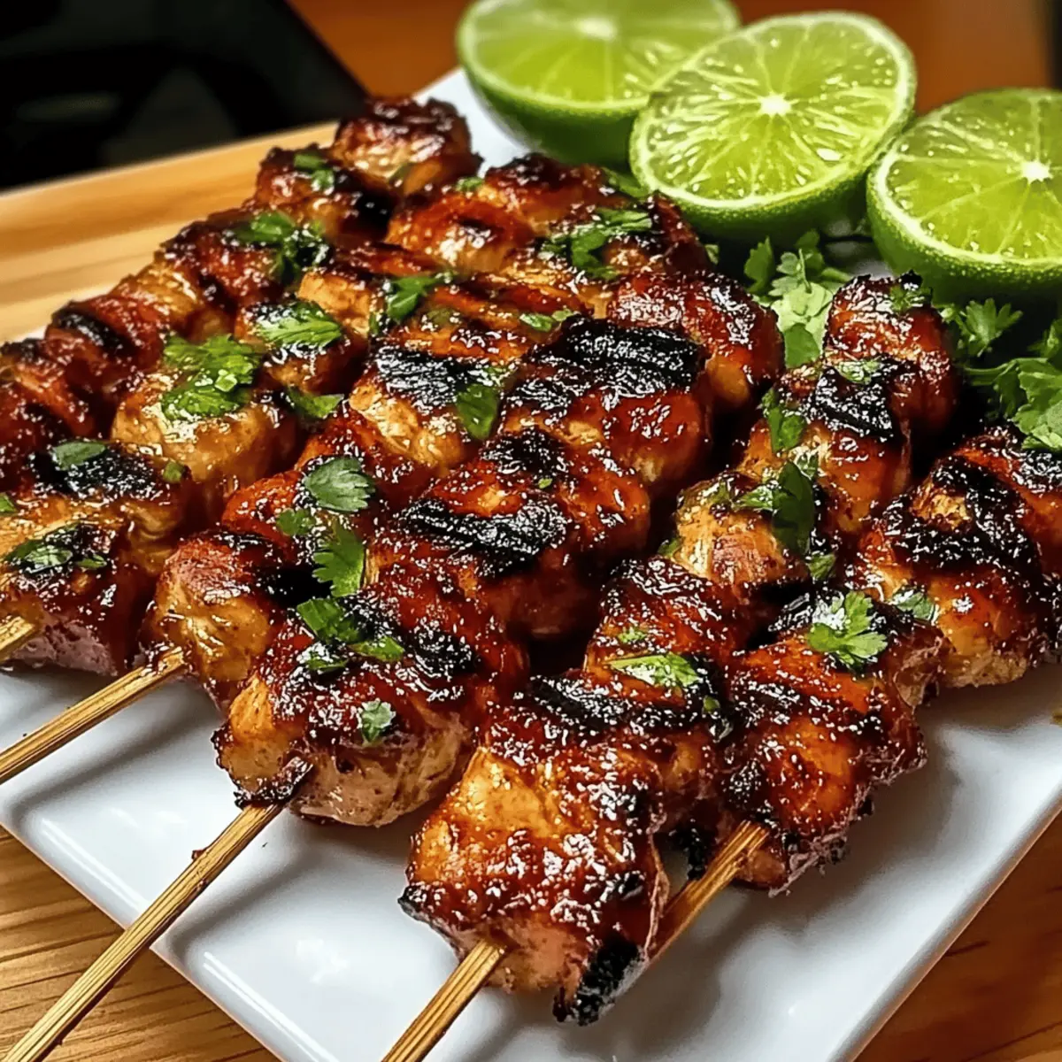 Grilled Thai Coconut Chicken Skewers for a Tropical Feast