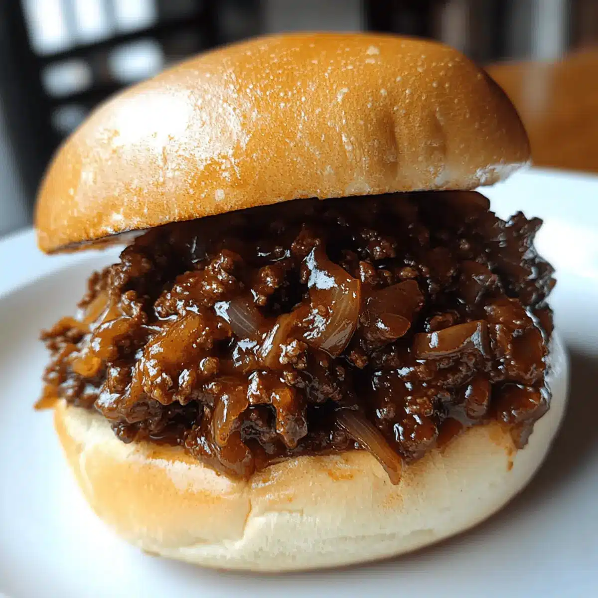 French Onion Beef Sloppy Joes