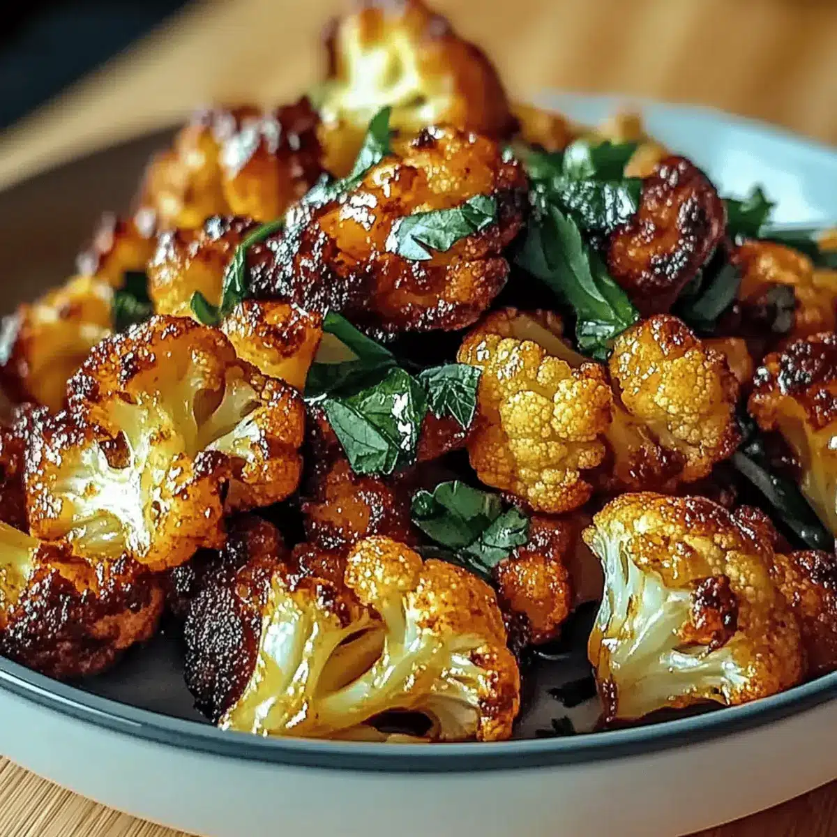 Honey Curry Roasted Cauliflower: A Sweet and Spicy Delight