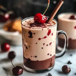Cherry Earl Grey Milk Tea