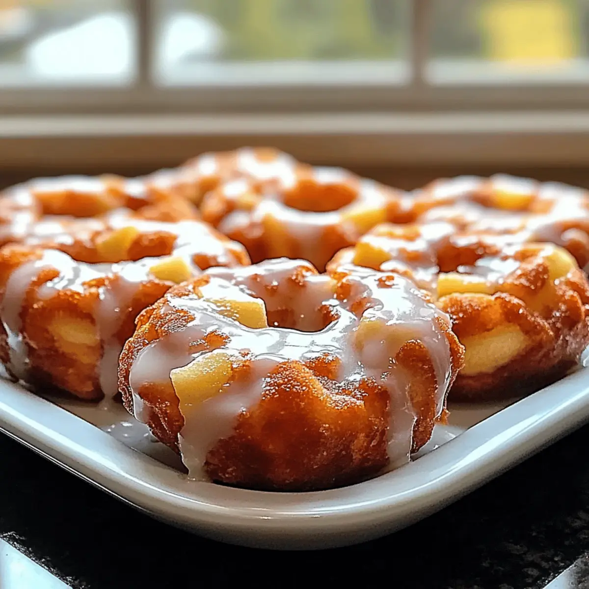 Healthier Baked Apple Fritters That Taste Like Autumn Bliss