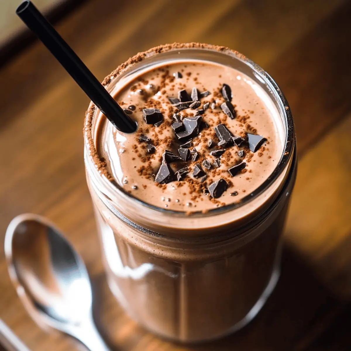 Decadent Chocolate Protein Shake for a Healthy Boost
