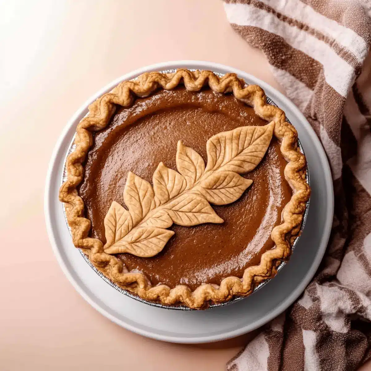 Decadent Apple Butter Pie with Wholesome Spelt Crust