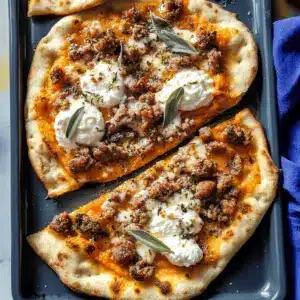 Autumn Naan Pizzas