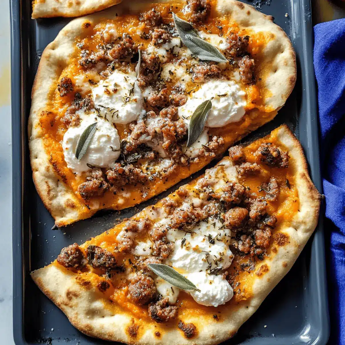 Delicious Autumn Naan Pizzas for Cozy Fall Nights
