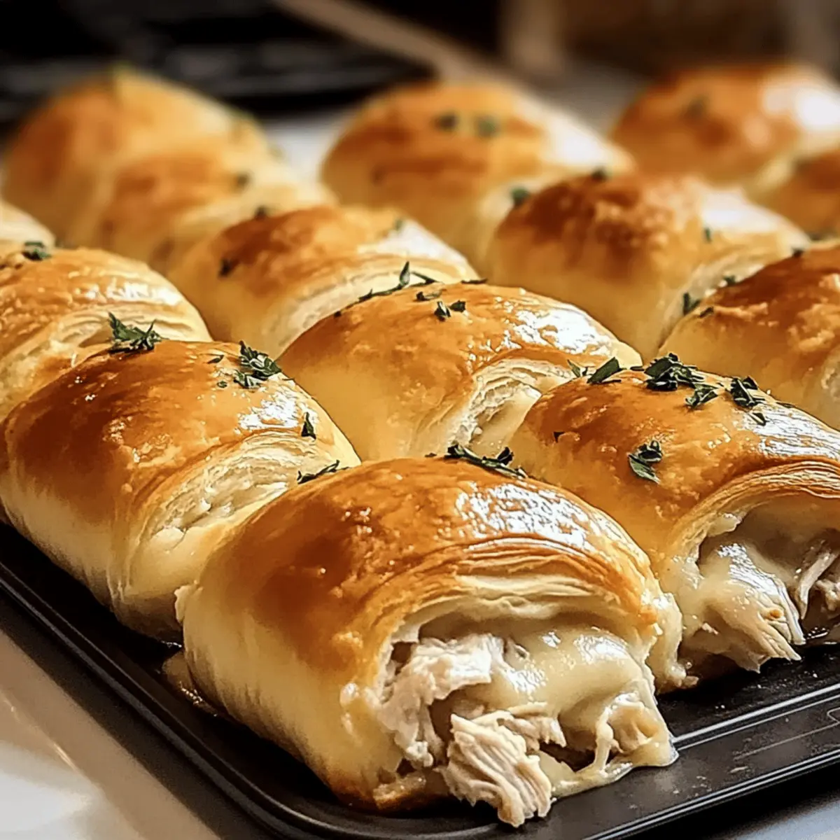 Savory Baked Chicken Stuffed Crescent Rolls for Cozy Nights