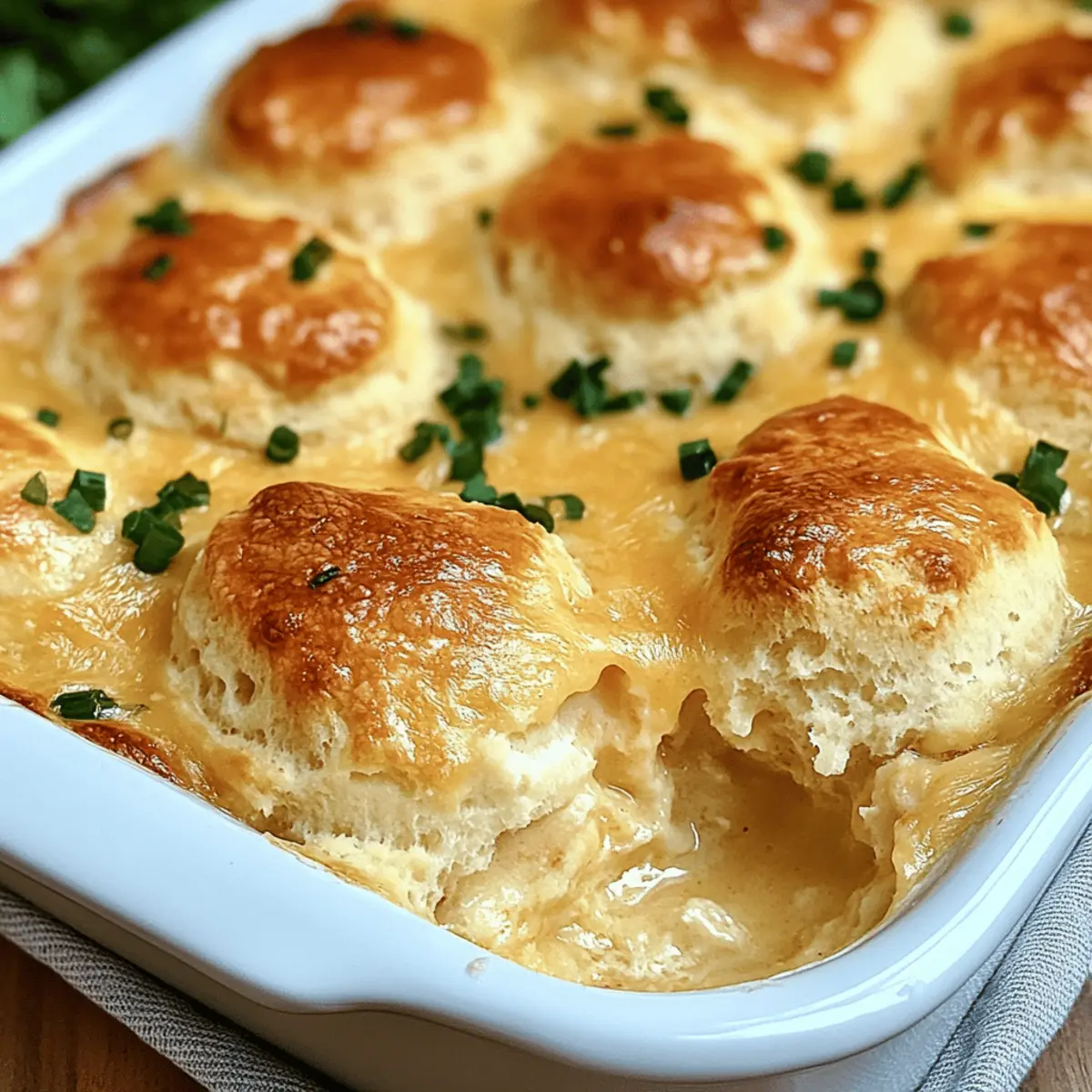 Cozy Cheddar Bay Chicken Cobbler for Comfort Food Lovers