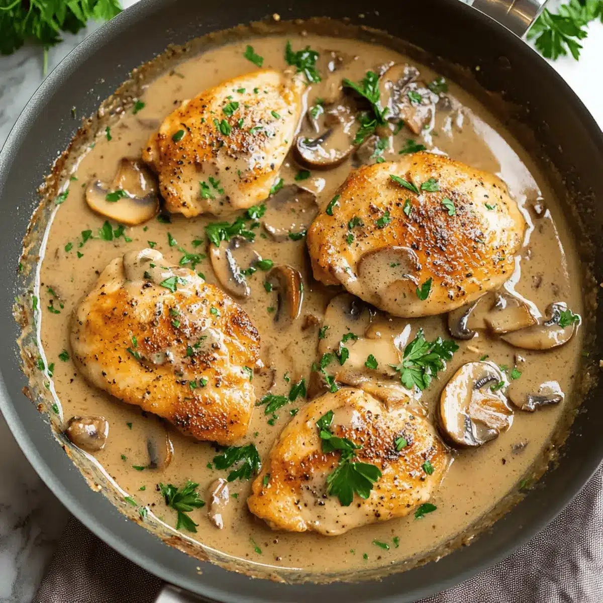 Delicious Chicken Marsala with Creamy Mushroom Goodness