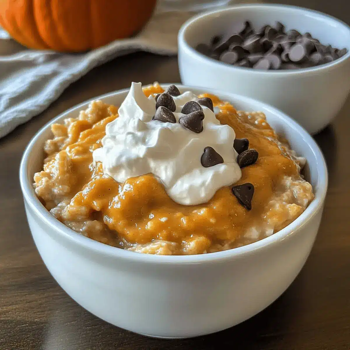 Indulge in Chocolate Pumpkin Egg White Oatmeal Bliss