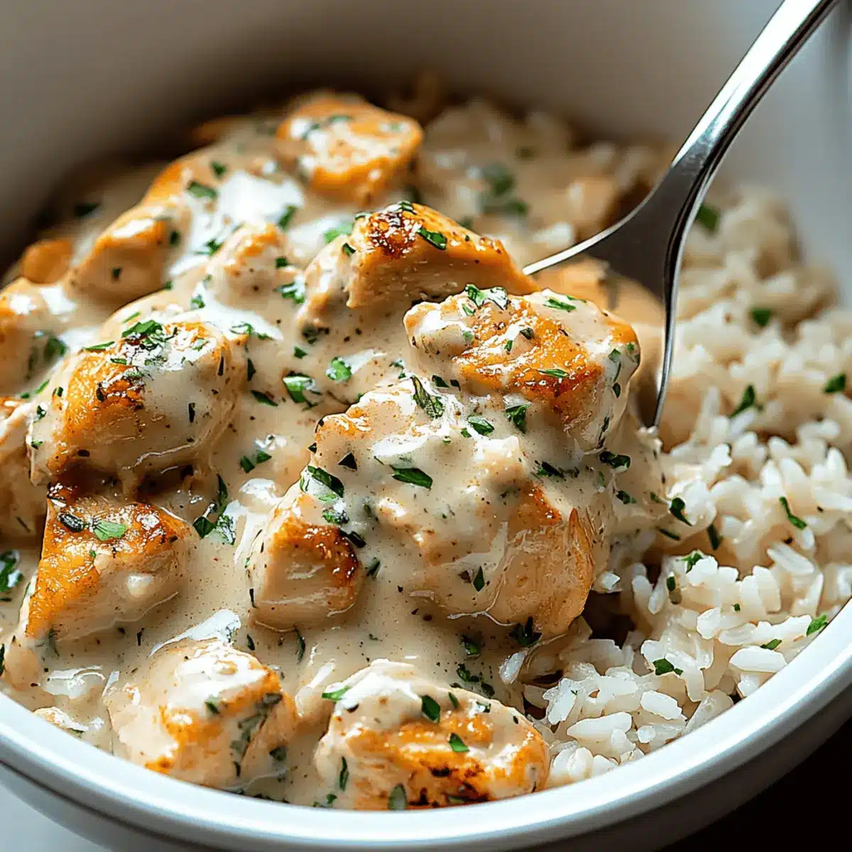 Creamy Herb Chicken & Basmati Rice for Cozy Weeknight Dinners