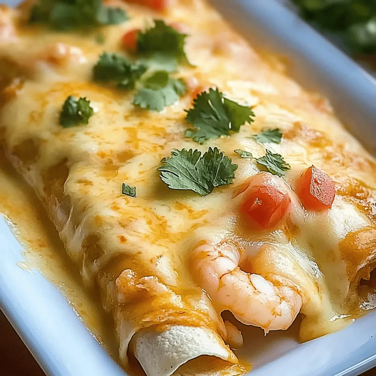 Irresistible Creamy Shrimp Enchiladas for Cozy Nights