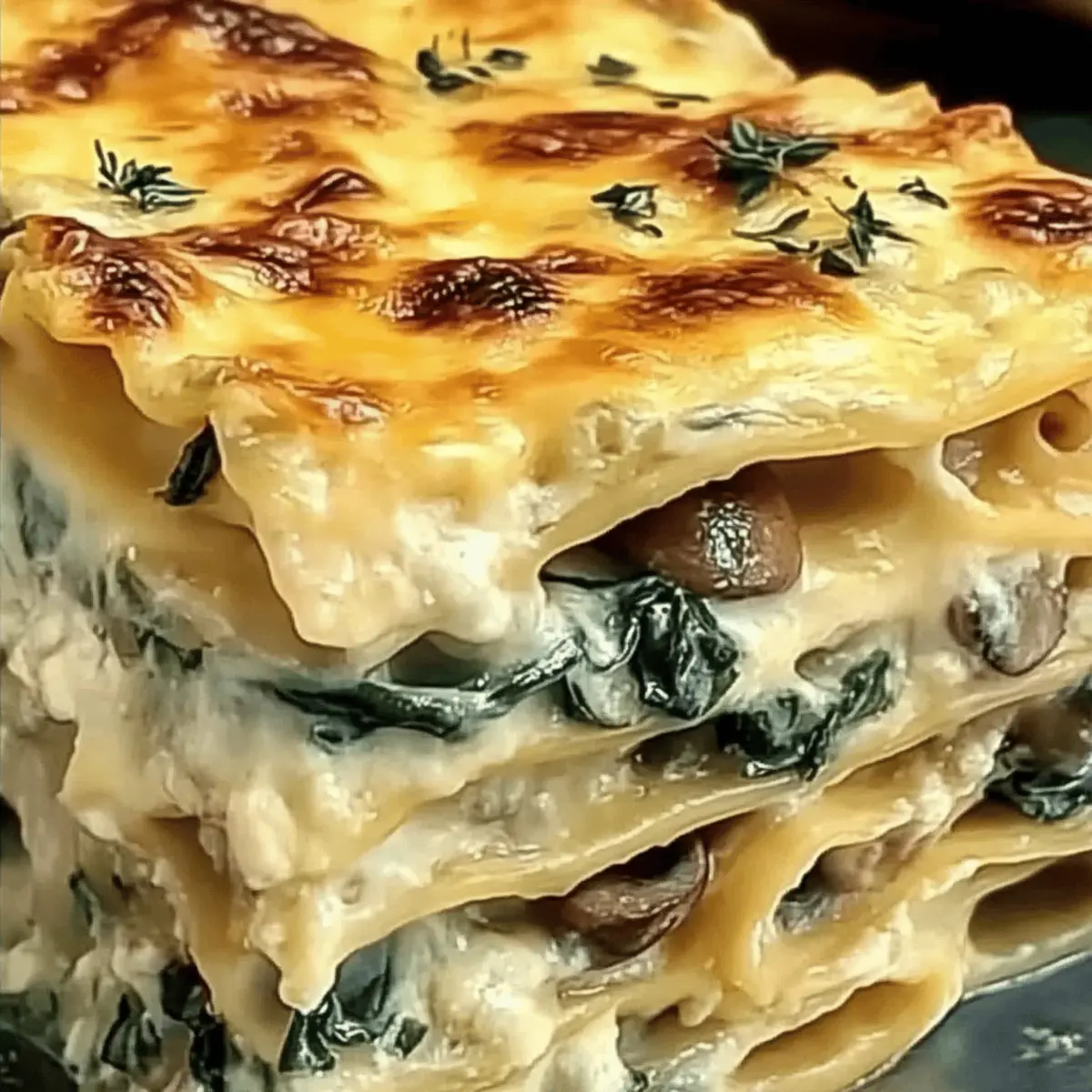 Creamy Spinach & Mushroom Lasagna: Your Cozy Comfort Food Fix