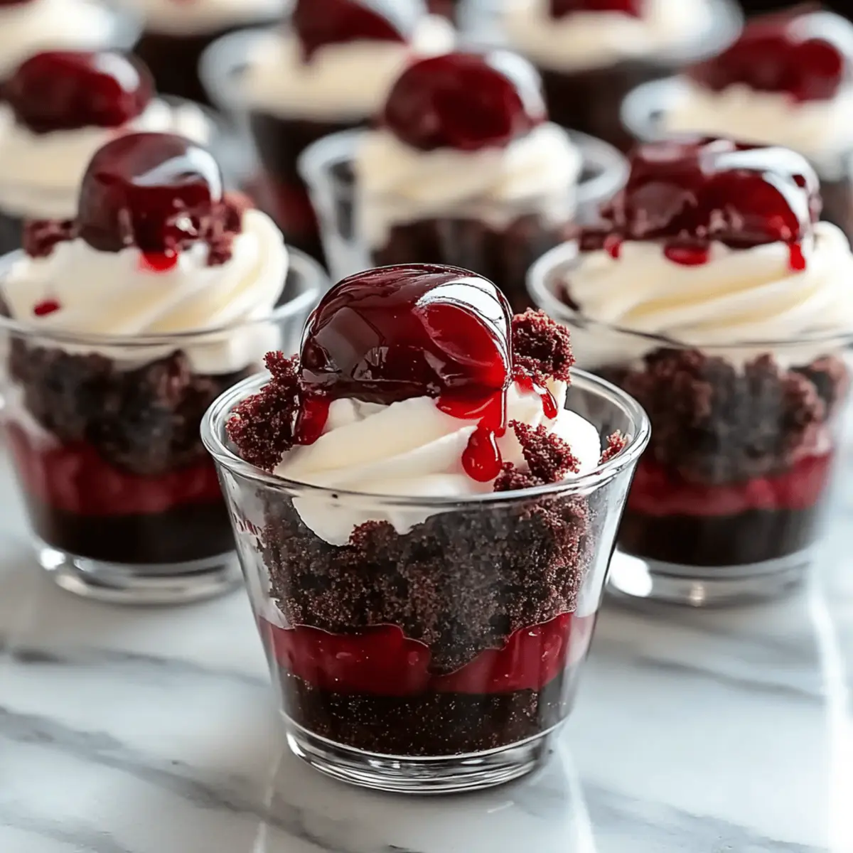 DLux Mini Dessert Cups: Bite-Sized Chocolate Bliss