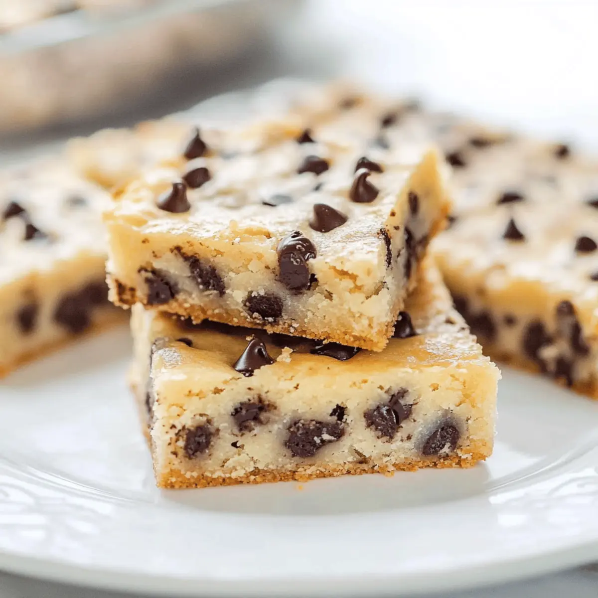 Gooey Butter Chocolate Chip Shortbread Bars That Wow Every Bite