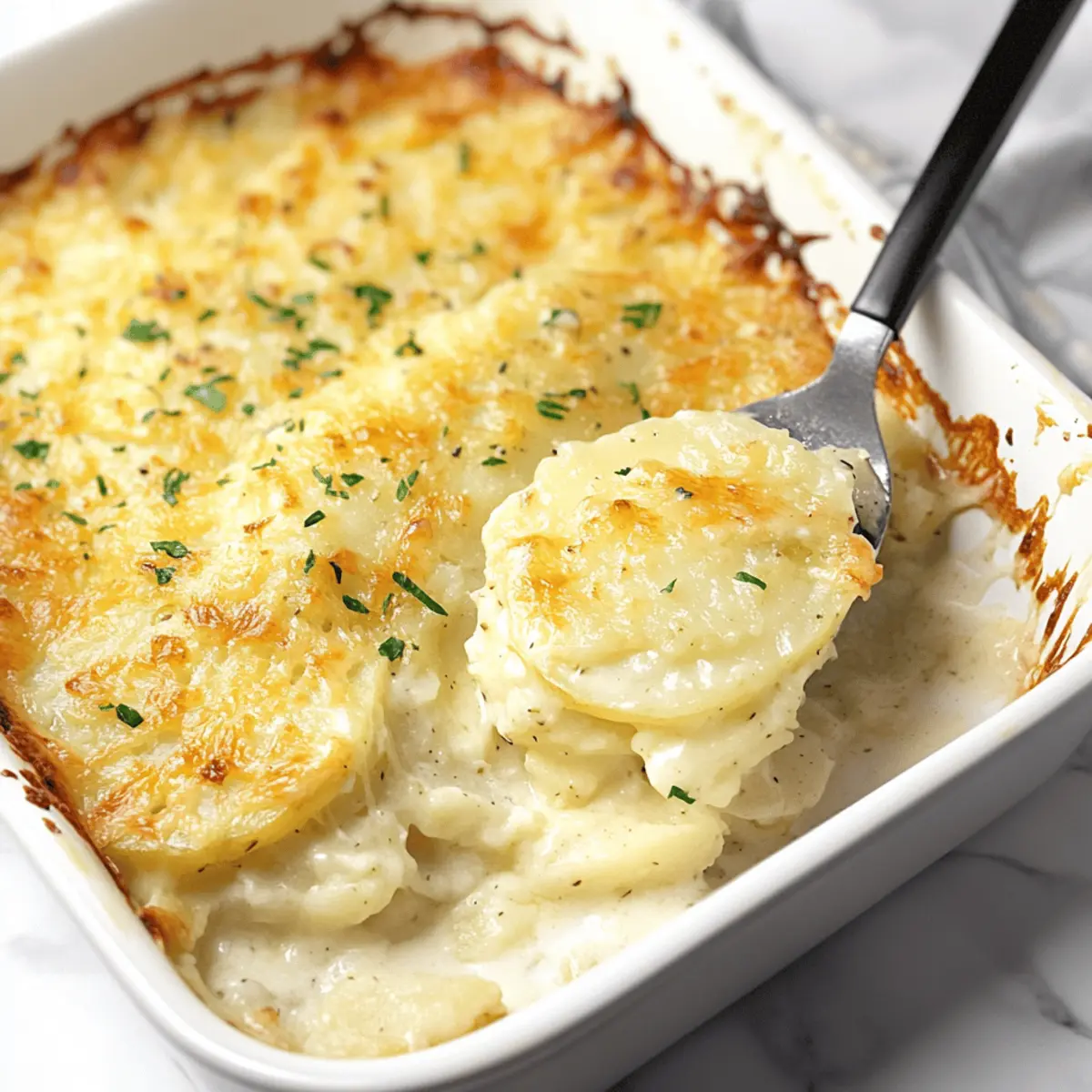 Cheesy Gruyere Potatoes Au Gratin for Cozy Family Dinners